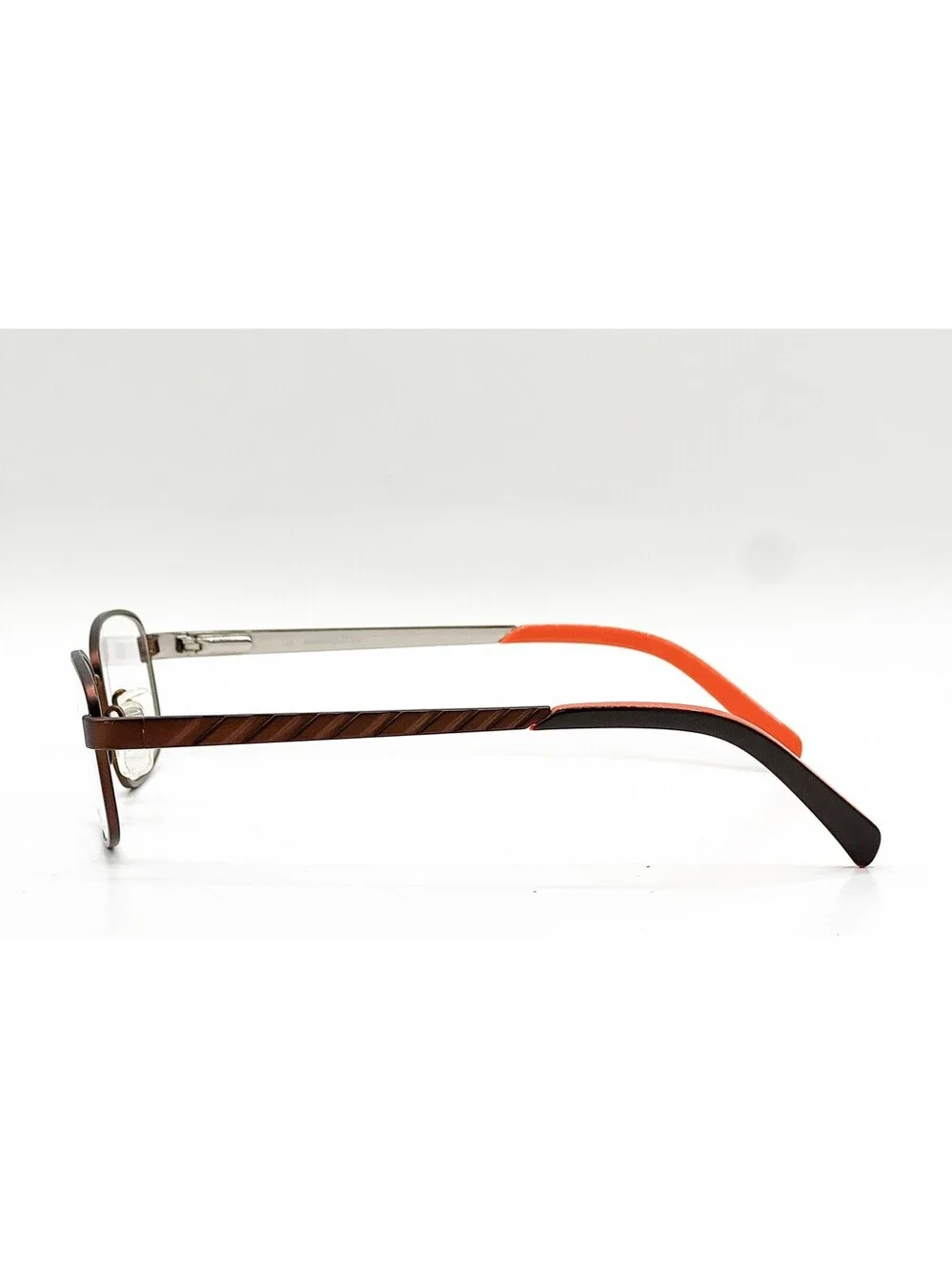 Marchon Nyc Kids Cody 210 Brown Authentic Eyeglasses 46-16-125